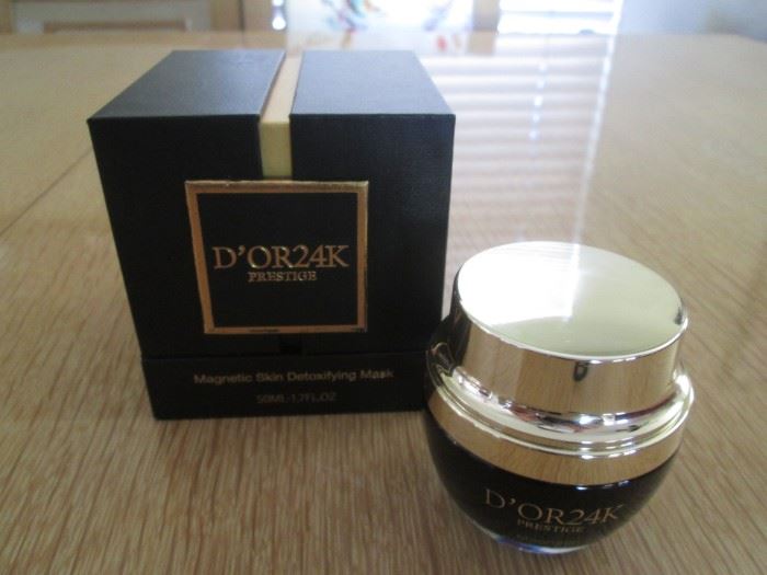 D'OR24K Skin Care with "gold".  Check out their website!