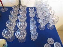 Set of MCM Glassware Stems, 4 sizes