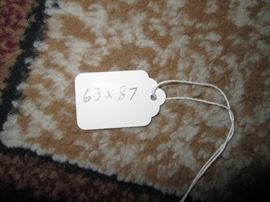 Approximate Rug size