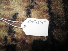 Approximate Rug size