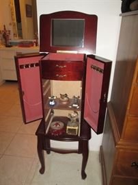 Jewelry and Display Chest