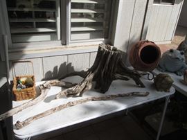 Driftwood & Terra Cotta Pots