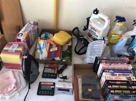 Assorted Household & Cleaning Supplies