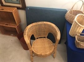 Wicker Accent chair