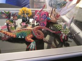 Assorted Folk Art Pieces