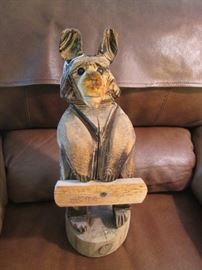 Carved Bear, what a cutie!