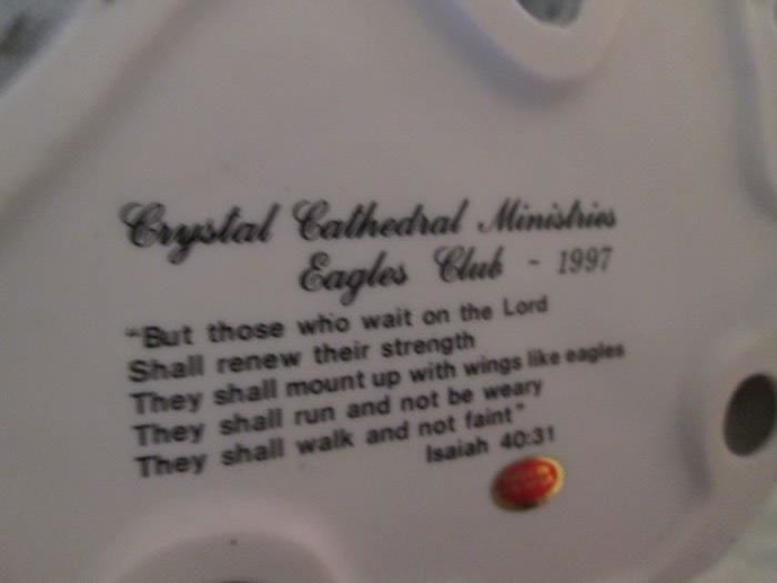 "Crystal Cathedrals Ministries Eagles Club", 1997