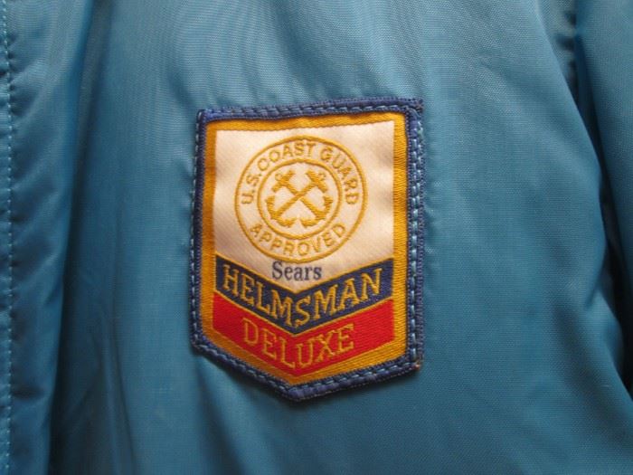 Vintage Helmsman Sears Flotation Jacket