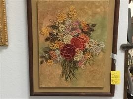 Pictures throughout the warehouse - various sizes and subject matter.