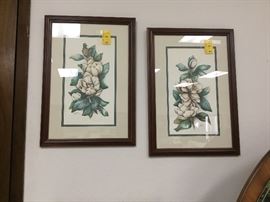 Set - Pictures throughout the warehouse - various sizes and subject matter.