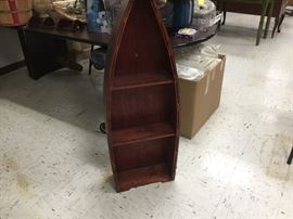 Boat shelving unit