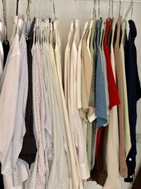 Lots of very nice mens clothes