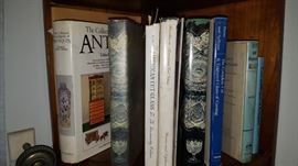 Collection of books & Catalogs on Cut Crystal