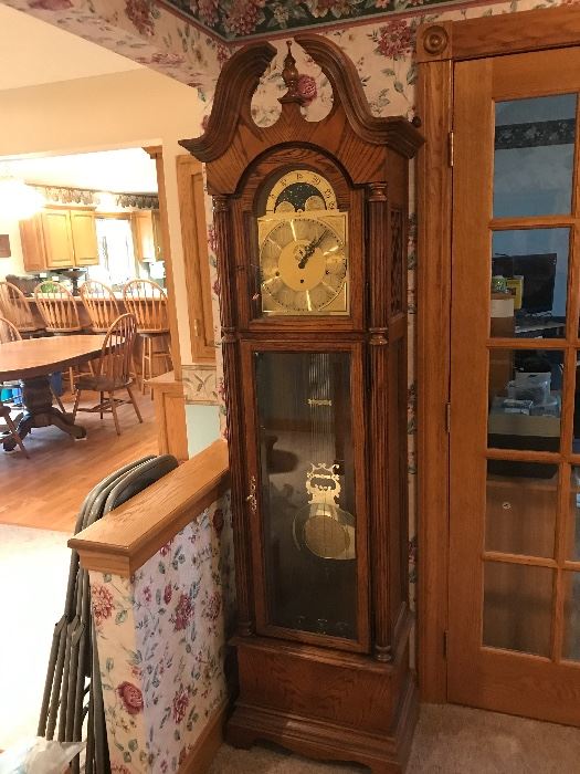 1991 Howard Miller Grandfather Clock