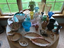 Glassware!~ Several pieces of Gary Rhiel Hand  Blown Art Pieces~ Elmore, Ohio