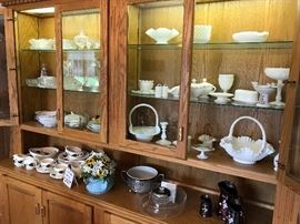 Glassware~Fenton~Princess House~Hall & more