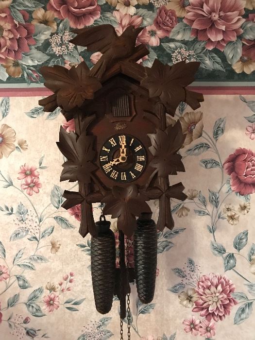 Vintage Schatz 8 Day Cuckoo Clock