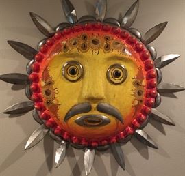 Sergio Bustamante 38/100 - Very large paper mache and metal - 46" across - Beautiful!