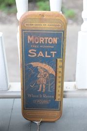 Vintage Morton Salt Thermometer. (works)