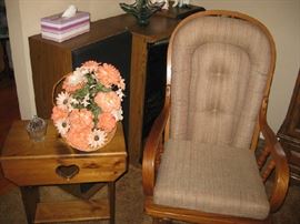 glider rocker, Realistic stereo system