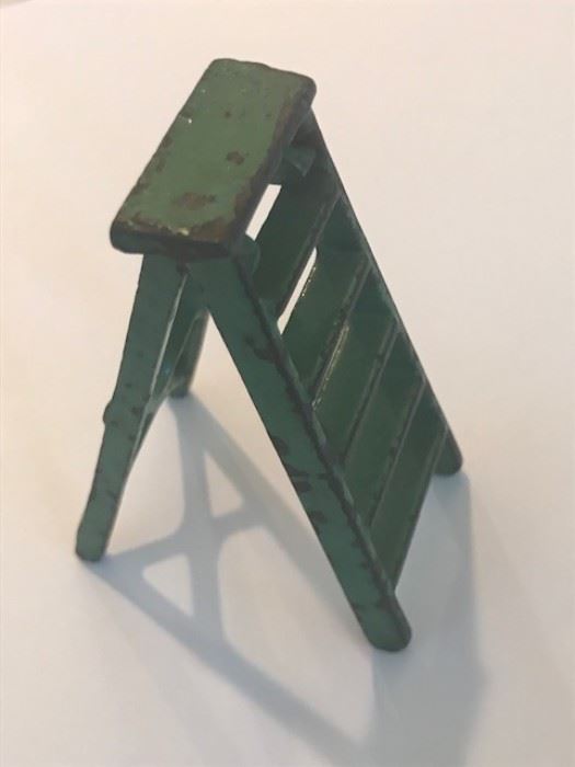 Antique Toy Cast Iron Ladder 