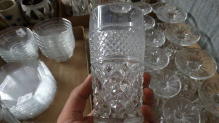Ornate Glass Goblets