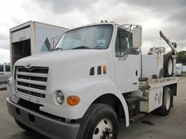 1 2001 Sterling Service Truck With Auto Crane Econ.