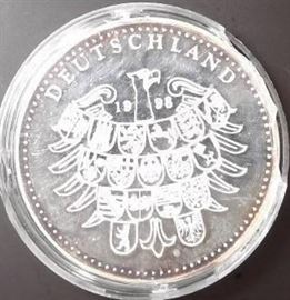 Uncirculated Fine Silver, Clad Base Sinking of the ...