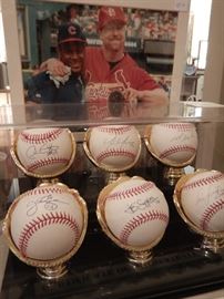 SIGNED BASEBALLS