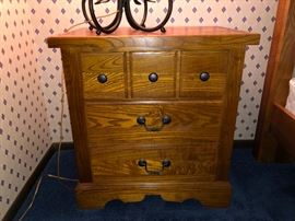 2 nightstands (one needs a bit of TLC on the top)