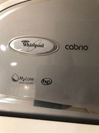 Whirlpool Cabrio washer.....