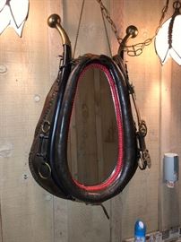 Horse saddle wall mirror (another must see!!)
