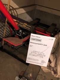 Craftsman motorcycle jack