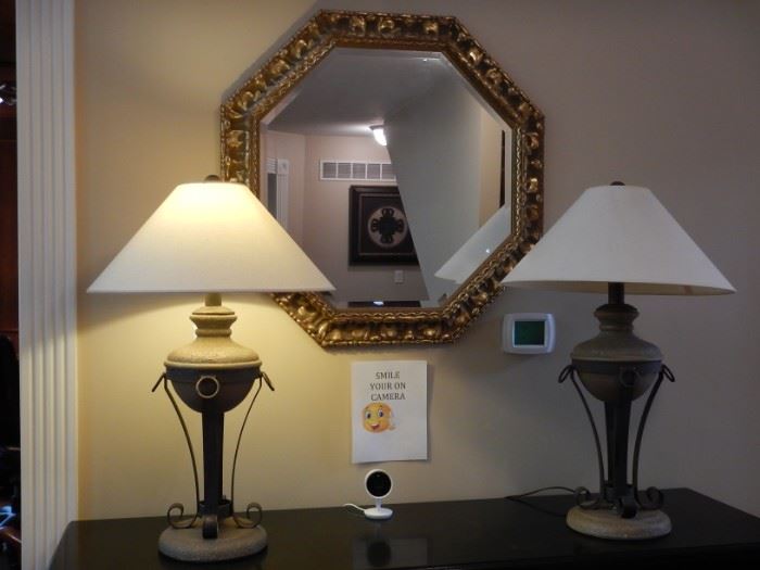 MIRRORS AND LAMPS