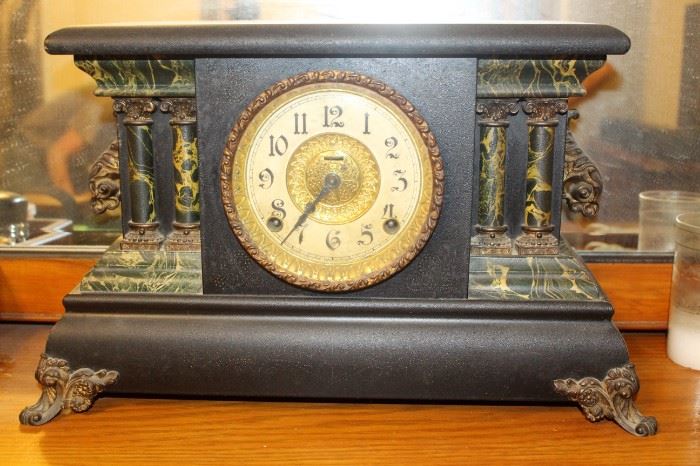 Clock made by The E. Ingraham Company