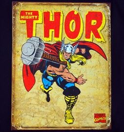 The Photo-Journal Guide To Comic Books Vol 1 & 2, The Smithsonian Collection Of Newspaper Comics And Metal Thor Sign