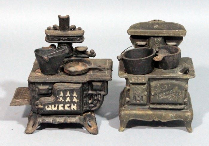 Miniature Cookstoves With Accessories, Qty 2