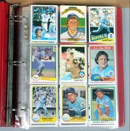 Large Assortment Of Unsearched Baseball And Football Cards, Ball Qube, Inc Bat Holder, 1991 Topps Stadium Club Card Set In Original Box