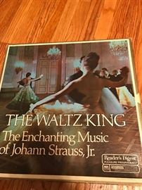 A collection of vintage vinyl is always fun to rummage through.  Great Waltz music, Big Band, 70's Pop Rock, Country and even Victrola 78's are in this collection.