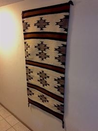 Two Grey Hills Navajo rug