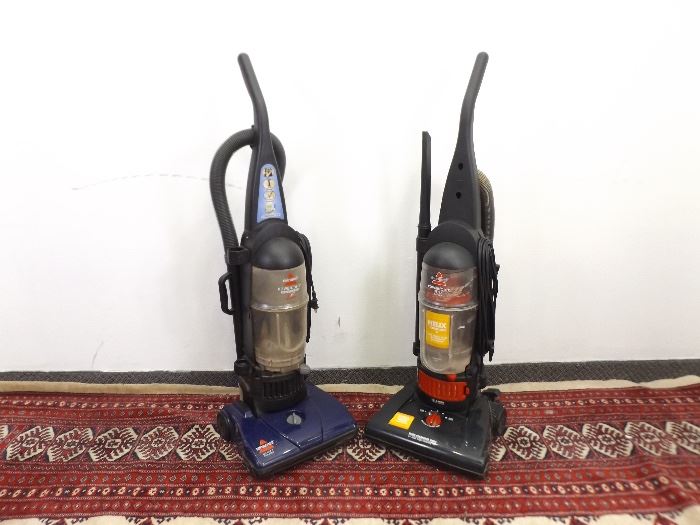 2 Working Bissell Bagless Vacuums
