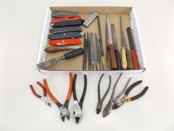 Lot of Cutters, Files, and Clippers
