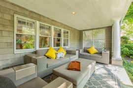 Outdoor lounge furniture from Frontgate