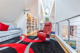 Roche Bobois leather chair