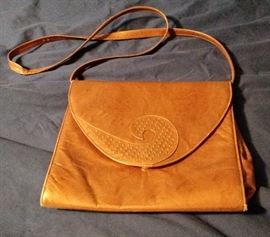 Beautifully detailed Marcella leather bag made in Spain