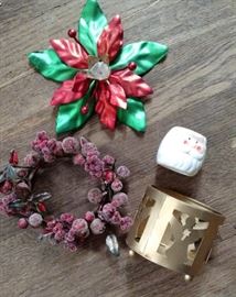 A small sample of miscellaneous Christmas decor