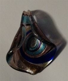 Beautiful art glass pendant