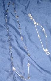 Silvertone  chains