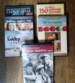 Movies and TV DVD's