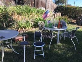 Patio tables